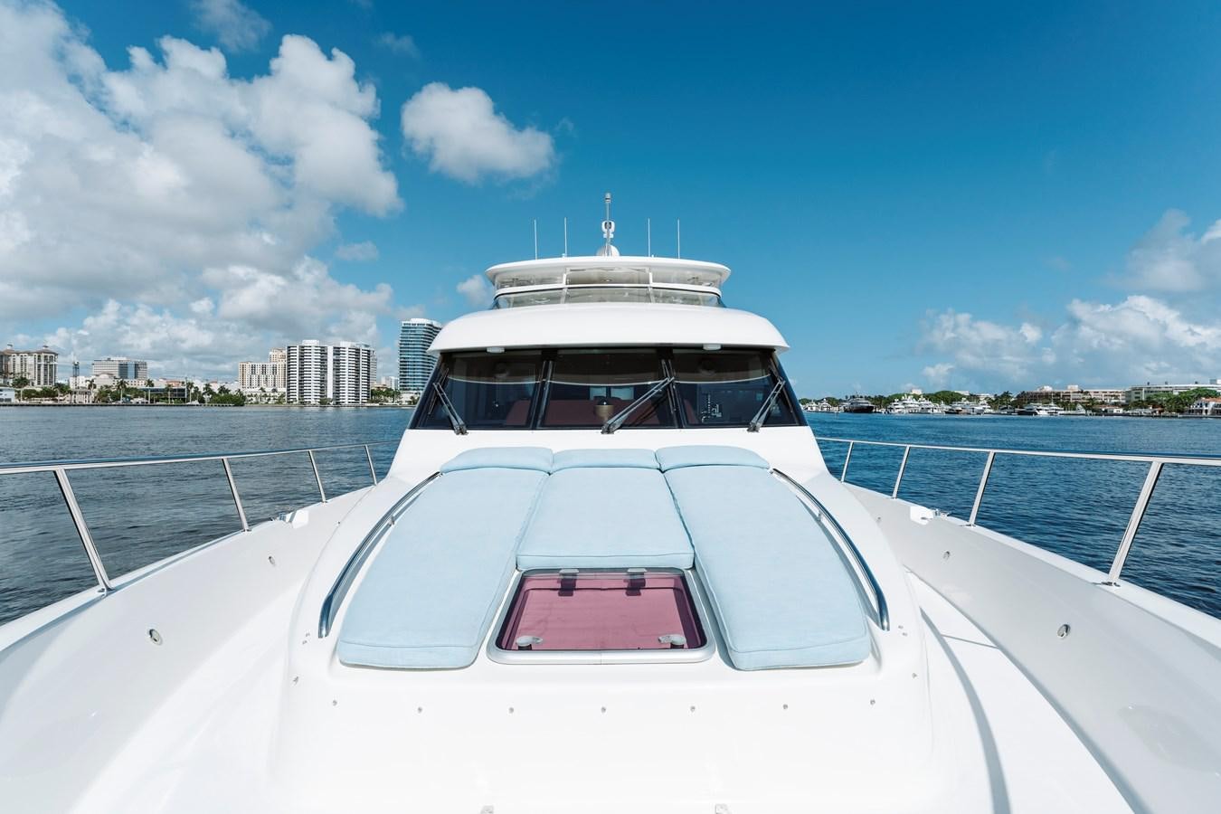 a boat on a body of water aboard FULLY OCCUPIED Yacht for Sale