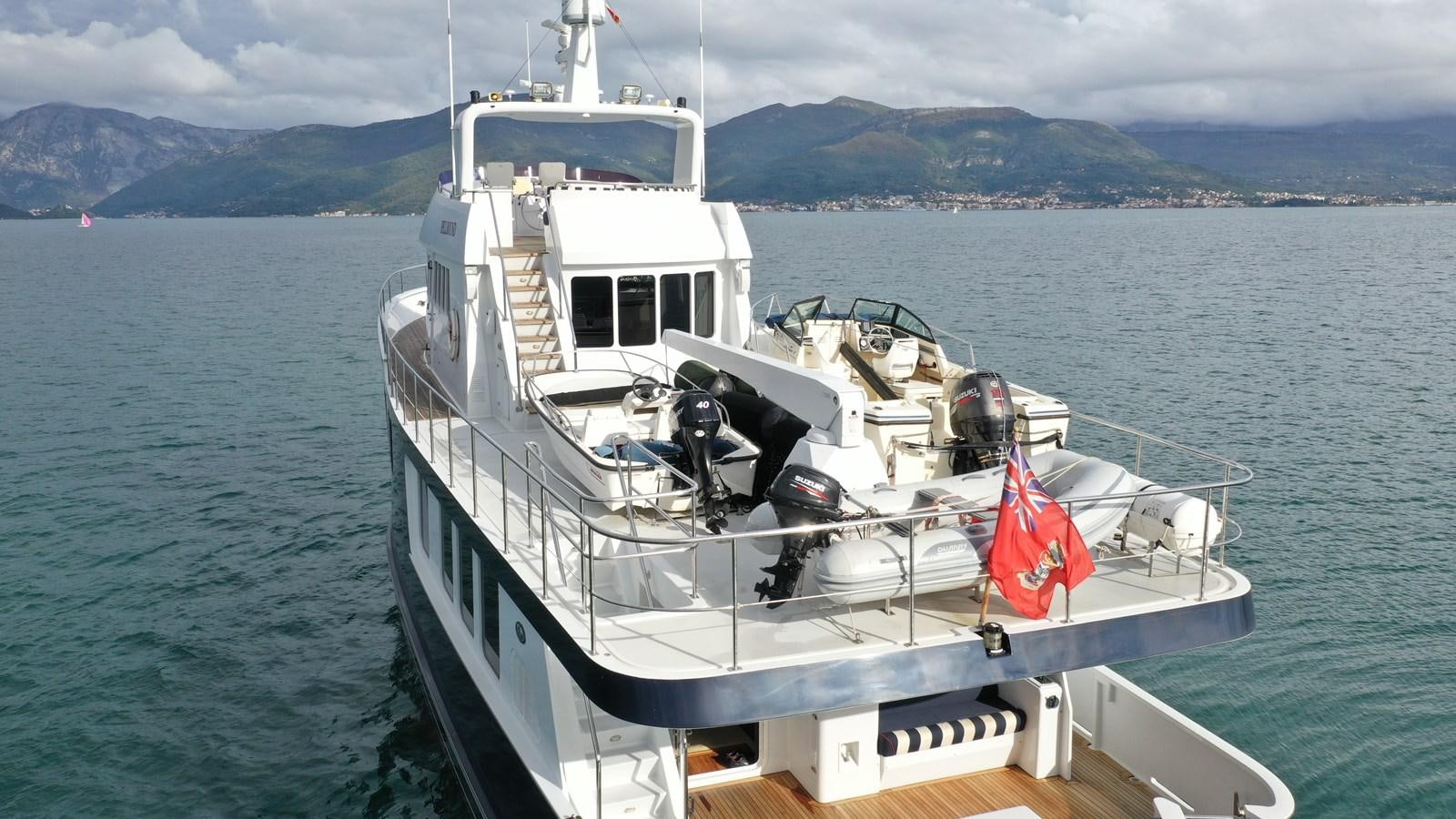 a boat on the water aboard SPELLBOUND Yacht for Sale