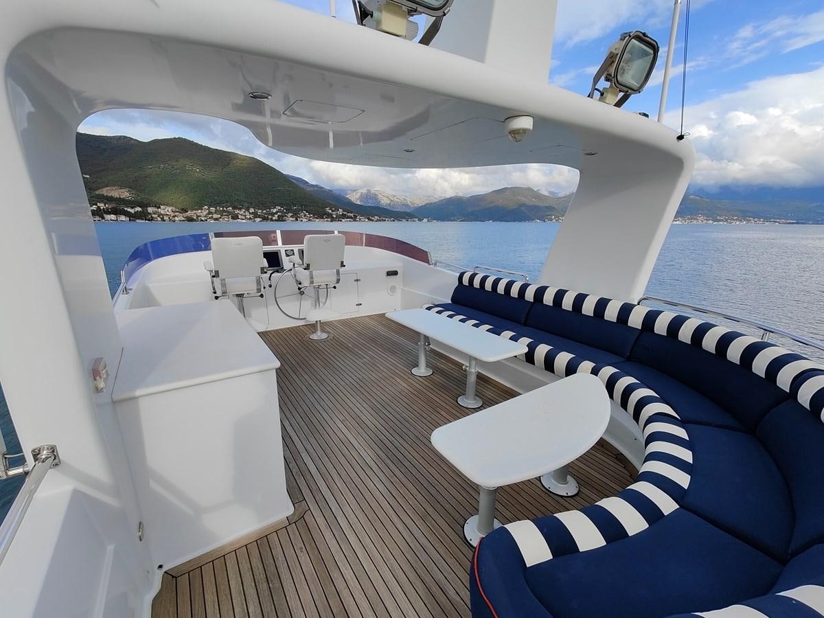a boat on the water aboard SPELLBOUND Yacht for Sale