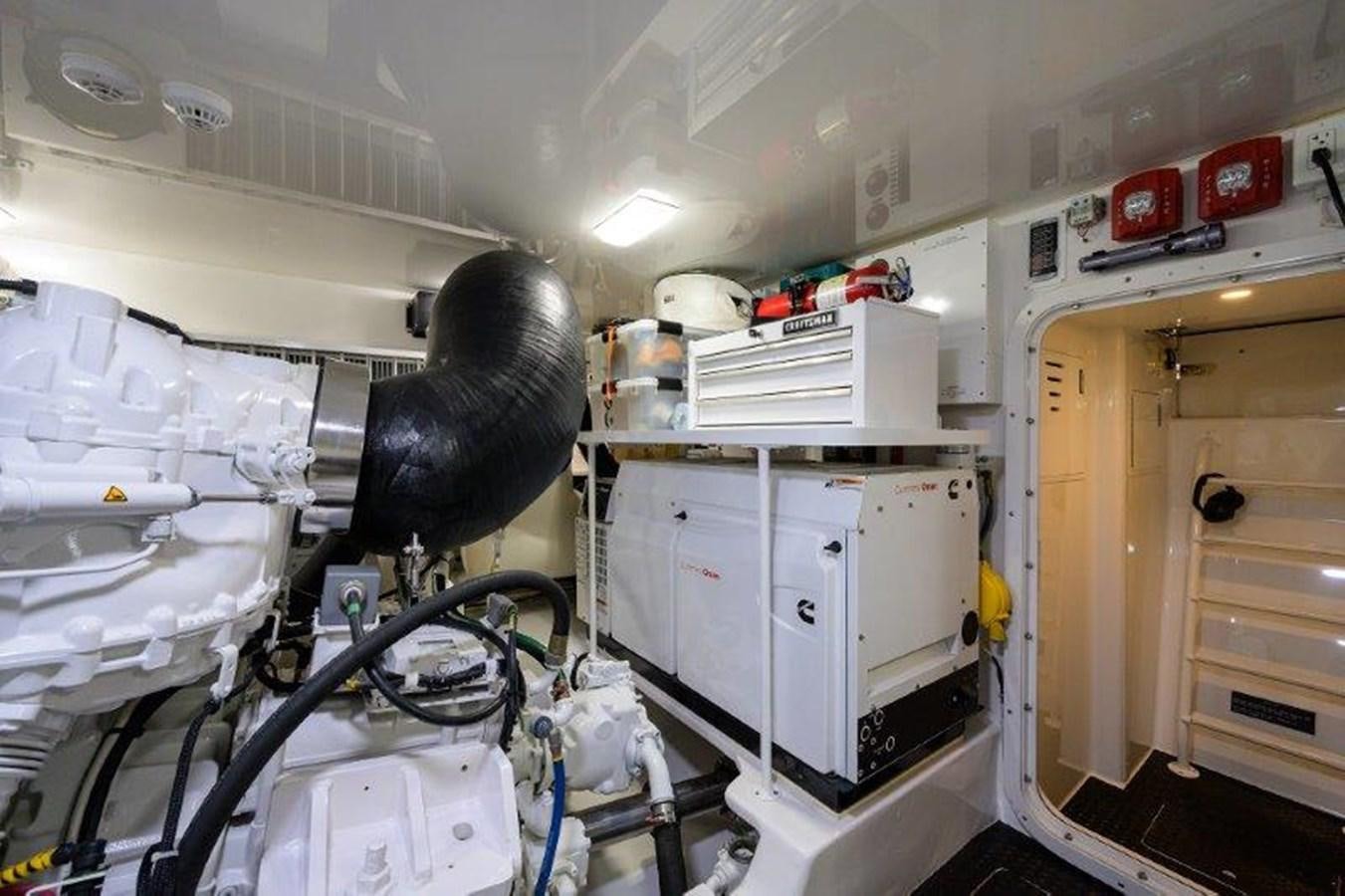 a large room with medical equipment aboard 50 CALIBER Yacht for Sale