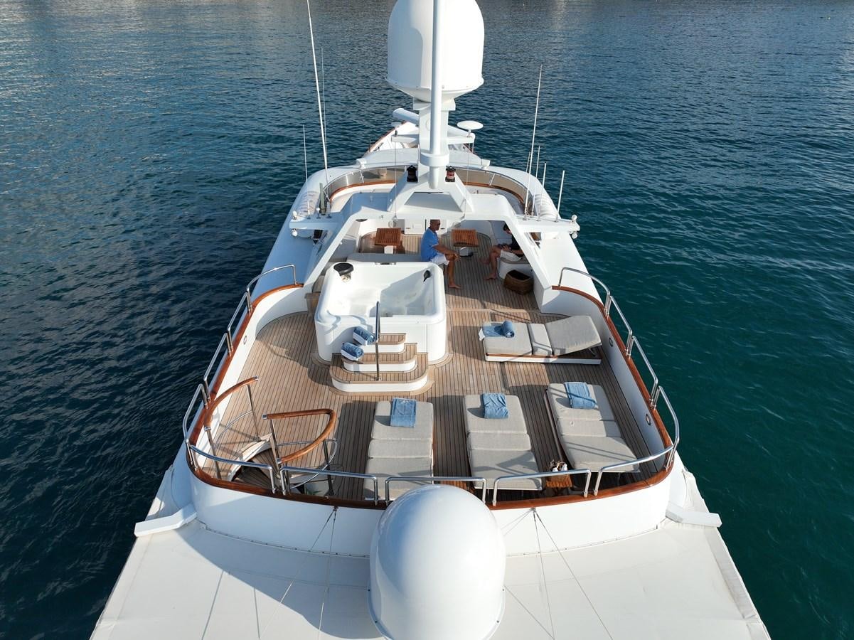 a boat on the water aboard CHEETAH MOON Yacht for Sale