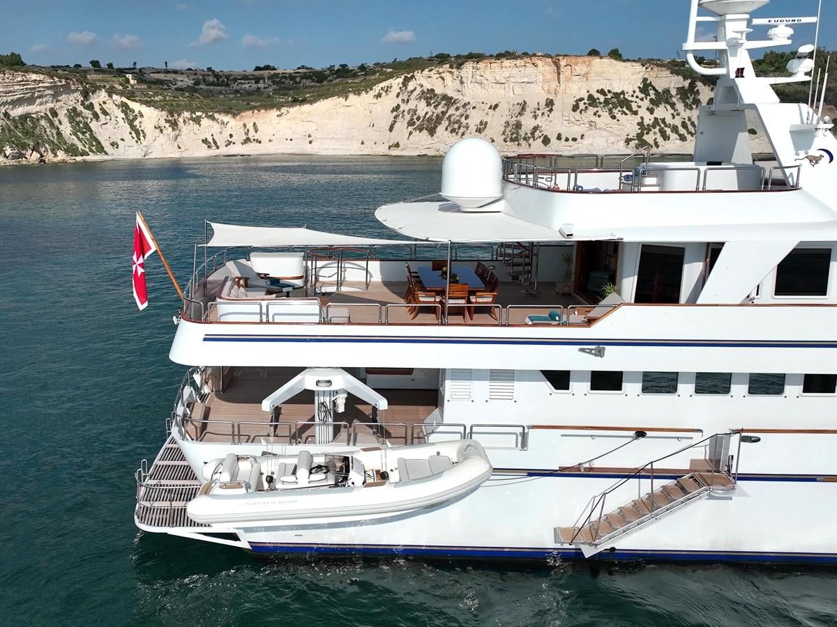 a boat with people on it aboard CHEETAH MOON Yacht for Sale