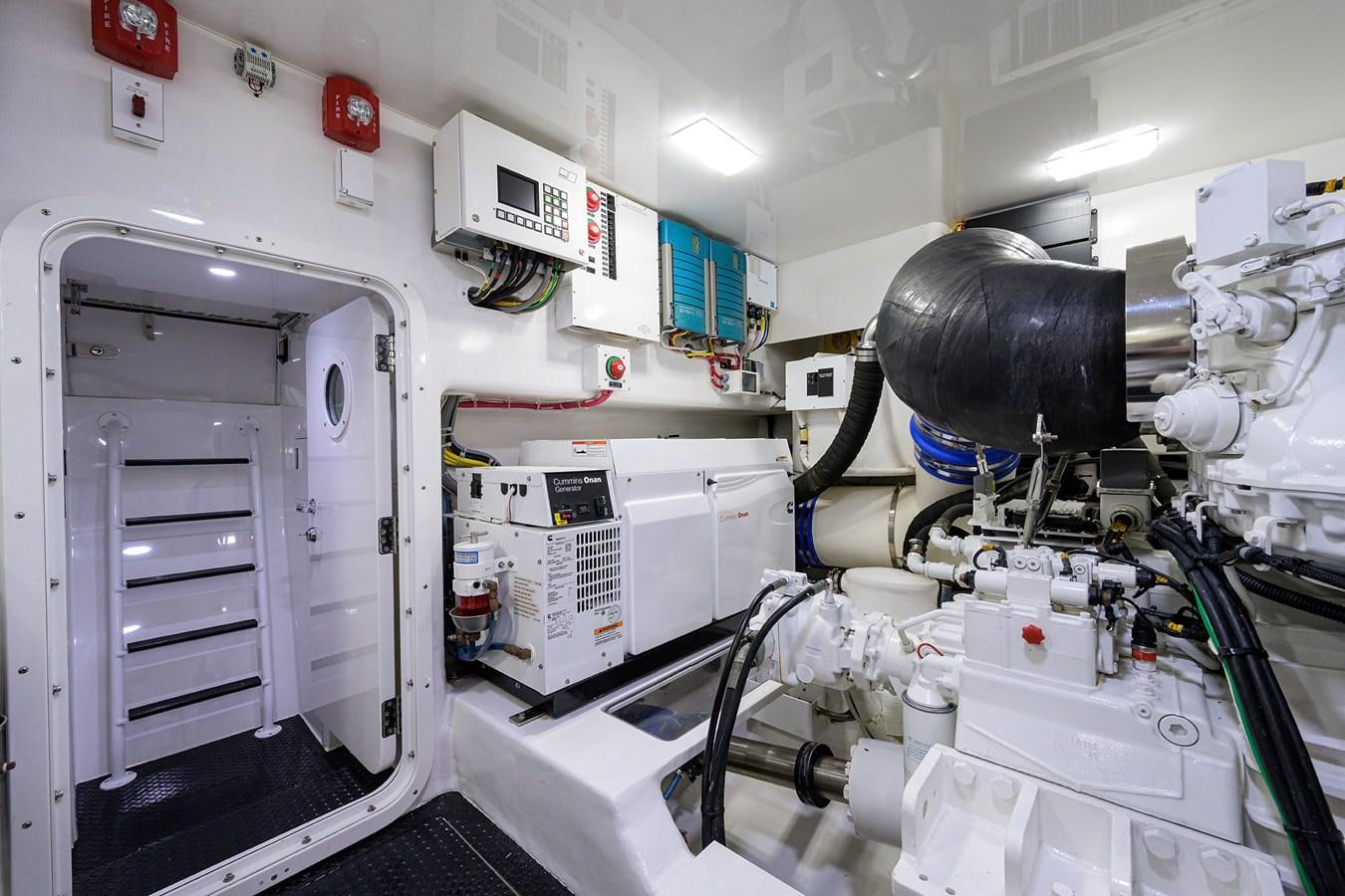 a room with medical equipment aboard ENCLOSED BRIDGE Yacht for Sale