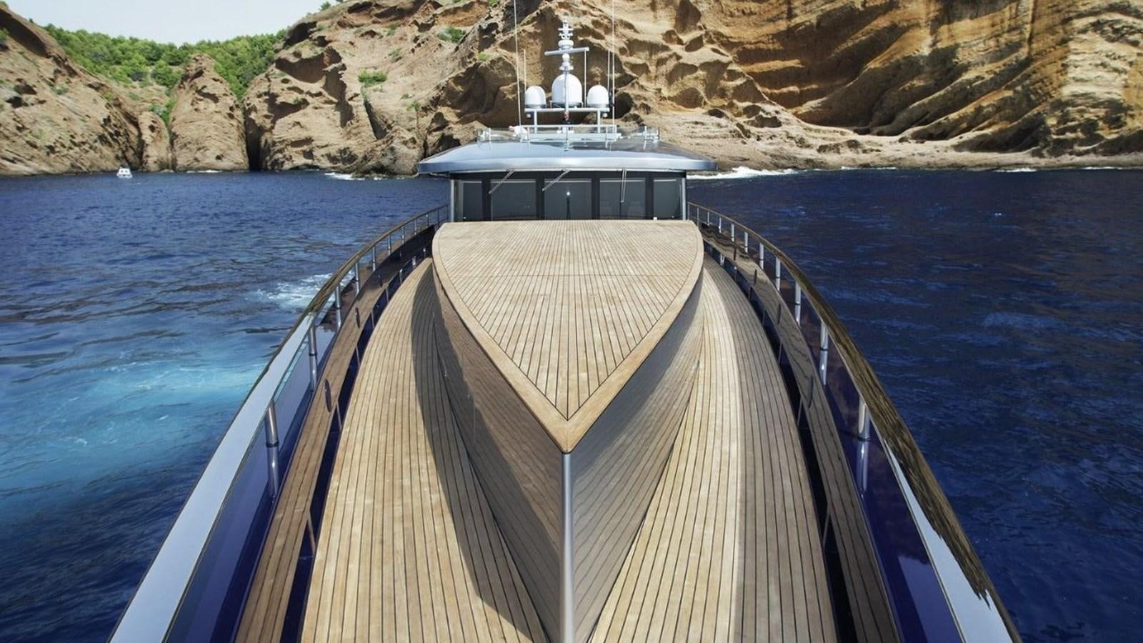 a boat on the water aboard BLADE II Yacht for Sale