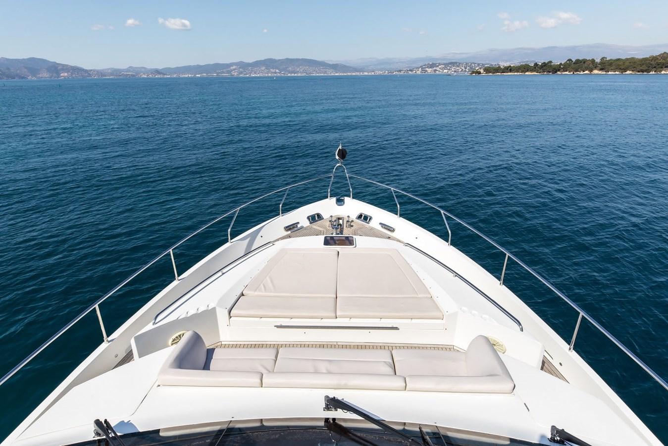a boat on the water aboard 2009 PRINCESS 85 Yacht for Sale