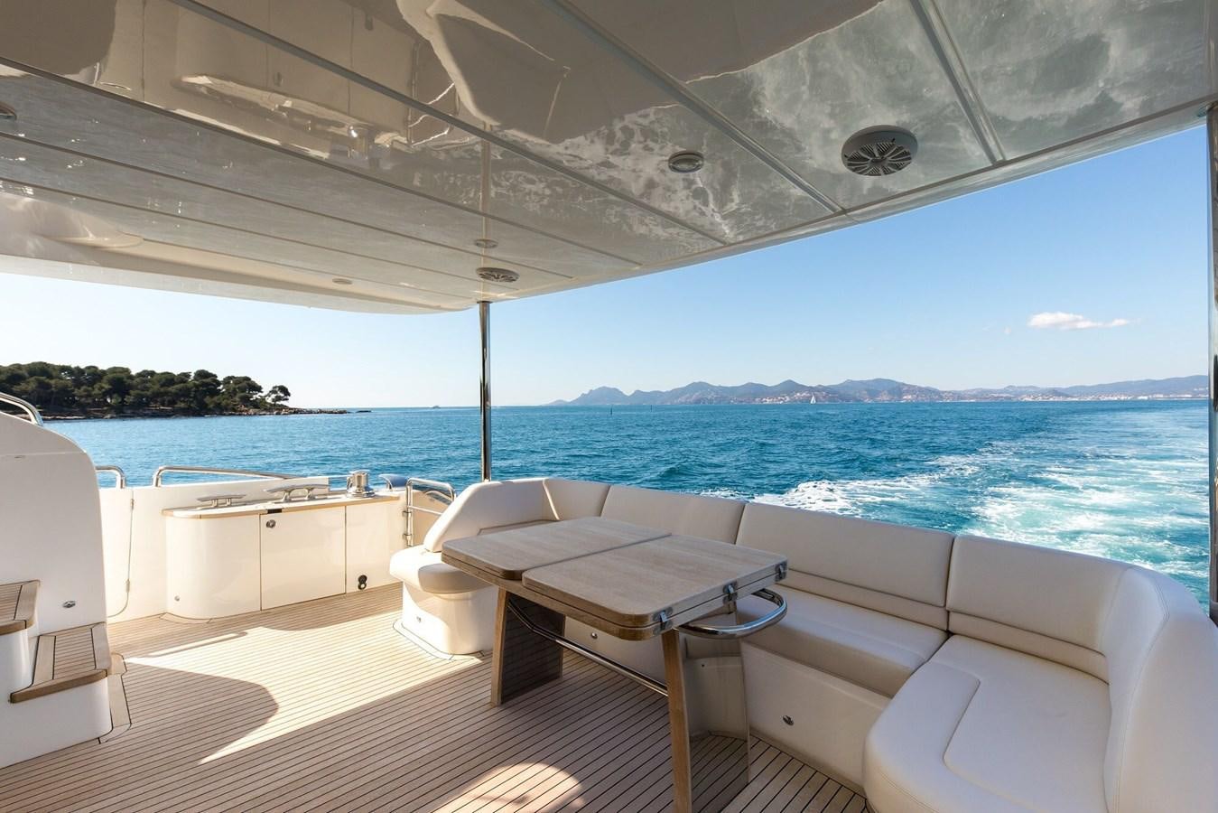 a boat on the water aboard 2009 PRINCESS 85 Yacht for Sale