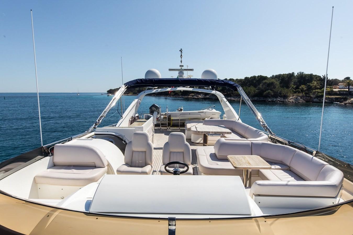 a boat on the water aboard 2009 PRINCESS 85 Yacht for Sale