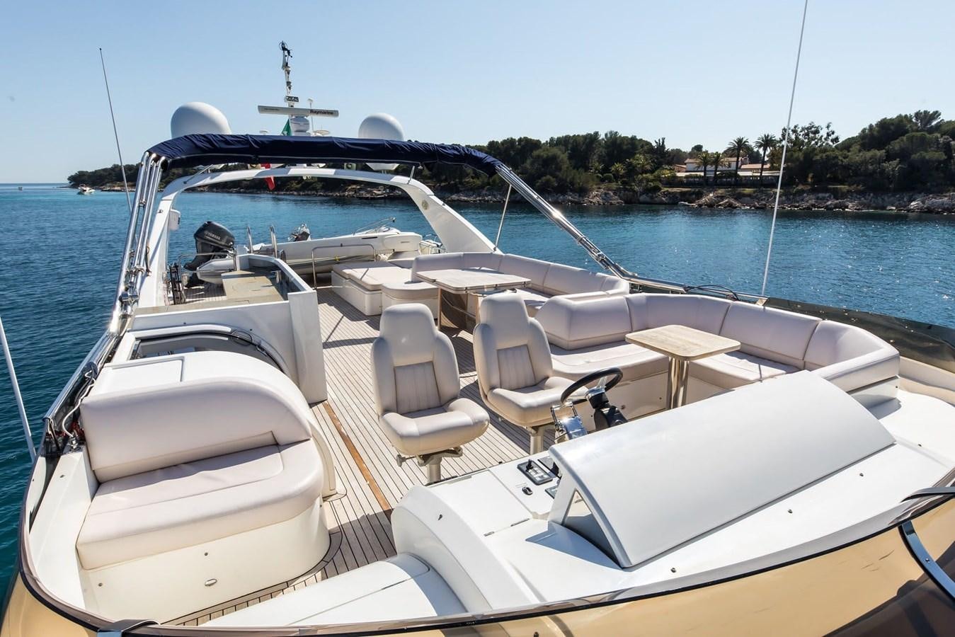 a boat on the water aboard 2009 PRINCESS 85 Yacht for Sale