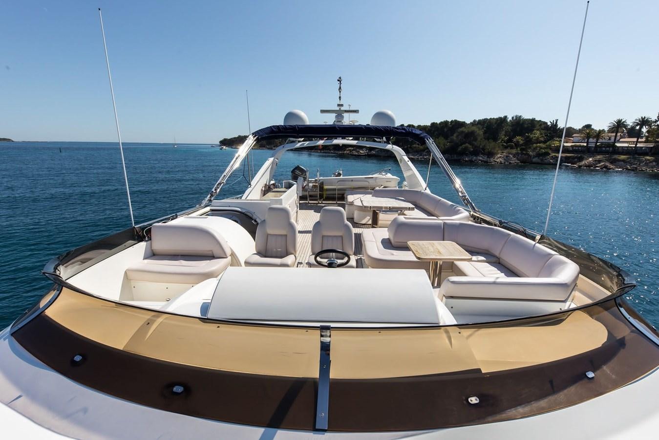a boat on the water aboard 2009 PRINCESS 85 Yacht for Sale