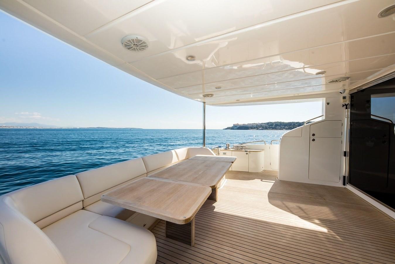 a boat on the water aboard 2009 PRINCESS 85 Yacht for Sale