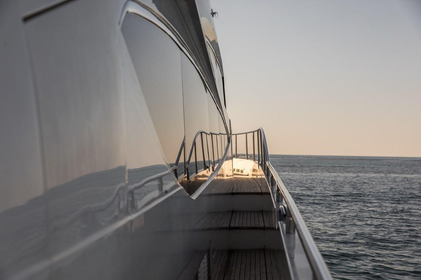 a sailboat on the water aboard 2009 PRINCESS 85 Yacht for Sale