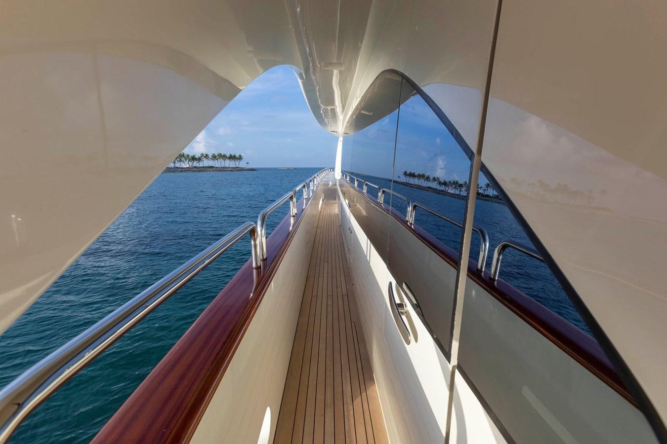 a boat on the water aboard INSIEME Yacht for Sale