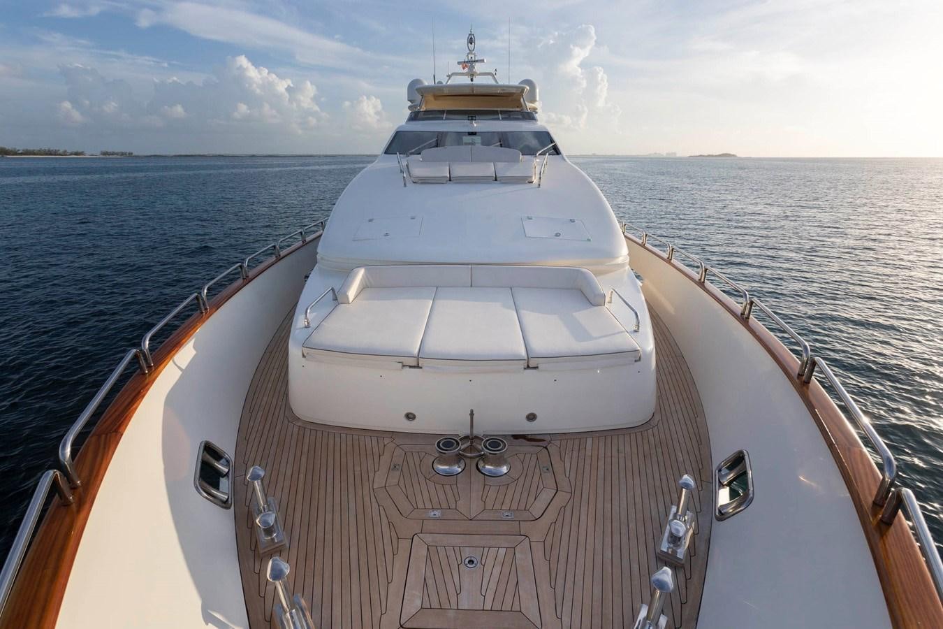 a boat on the water aboard INSIEME Yacht for Sale