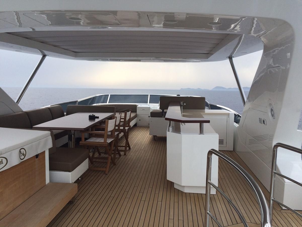 inside of a boat aboard AZ84 Yacht for Sale