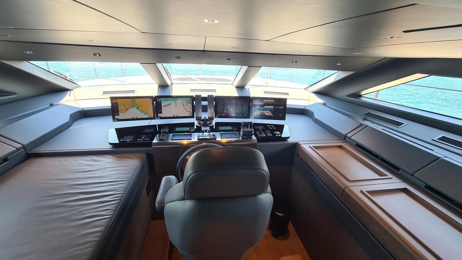 inside of a vehicle aboard 2021 SANLORENZO SD96 #95 Yacht for Sale