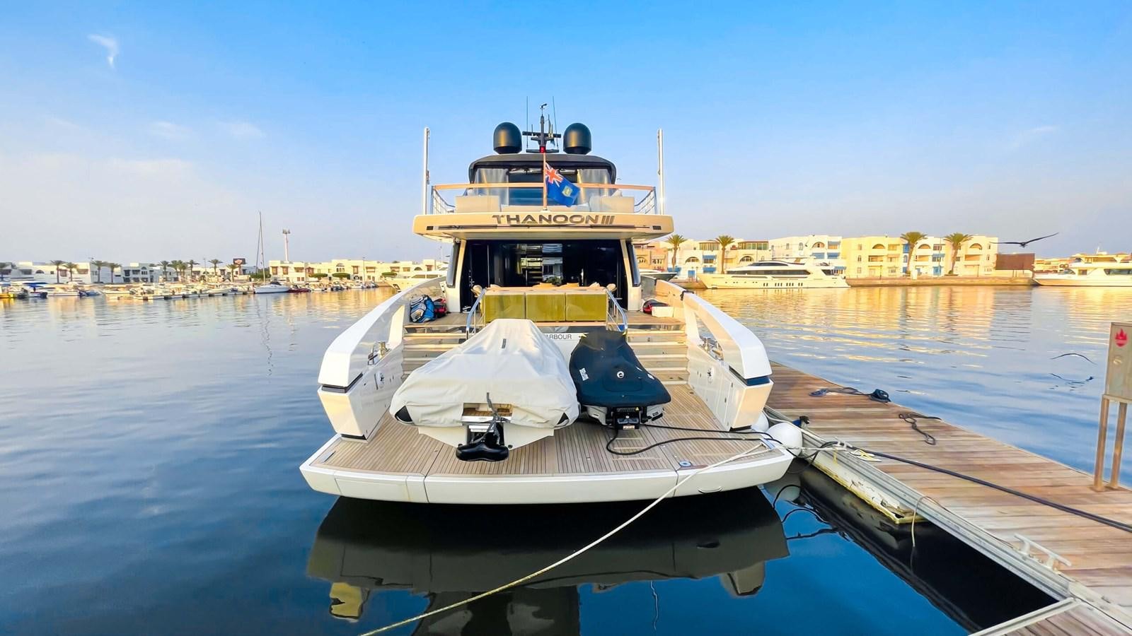 a boat on the water aboard 2021 SANLORENZO SX88 #47 Yacht for Sale