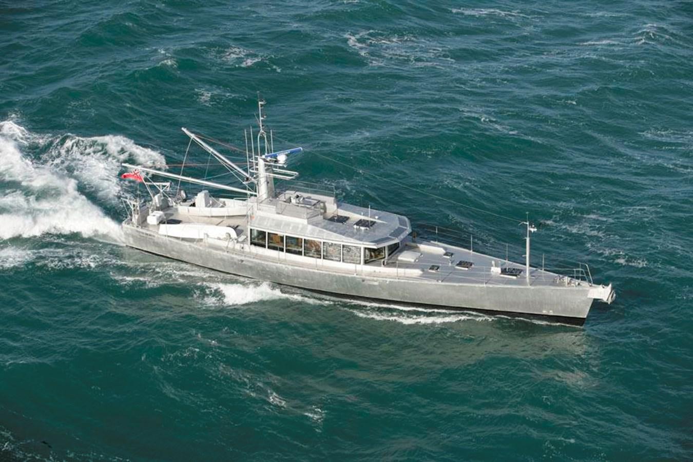 a ship on the water aboard WIND HORSE Yacht for Sale