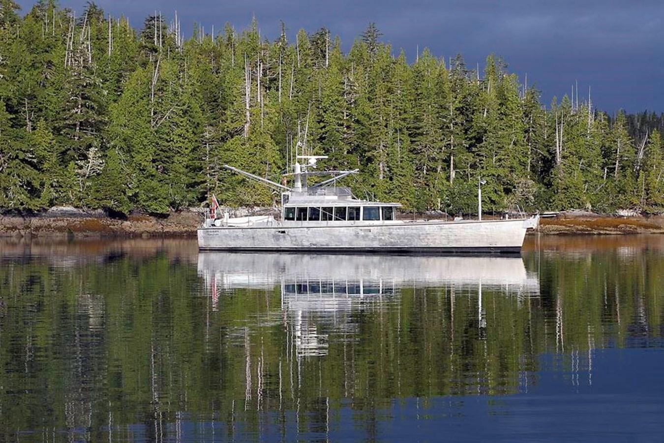 a boat on the water aboard WIND HORSE Yacht for Sale