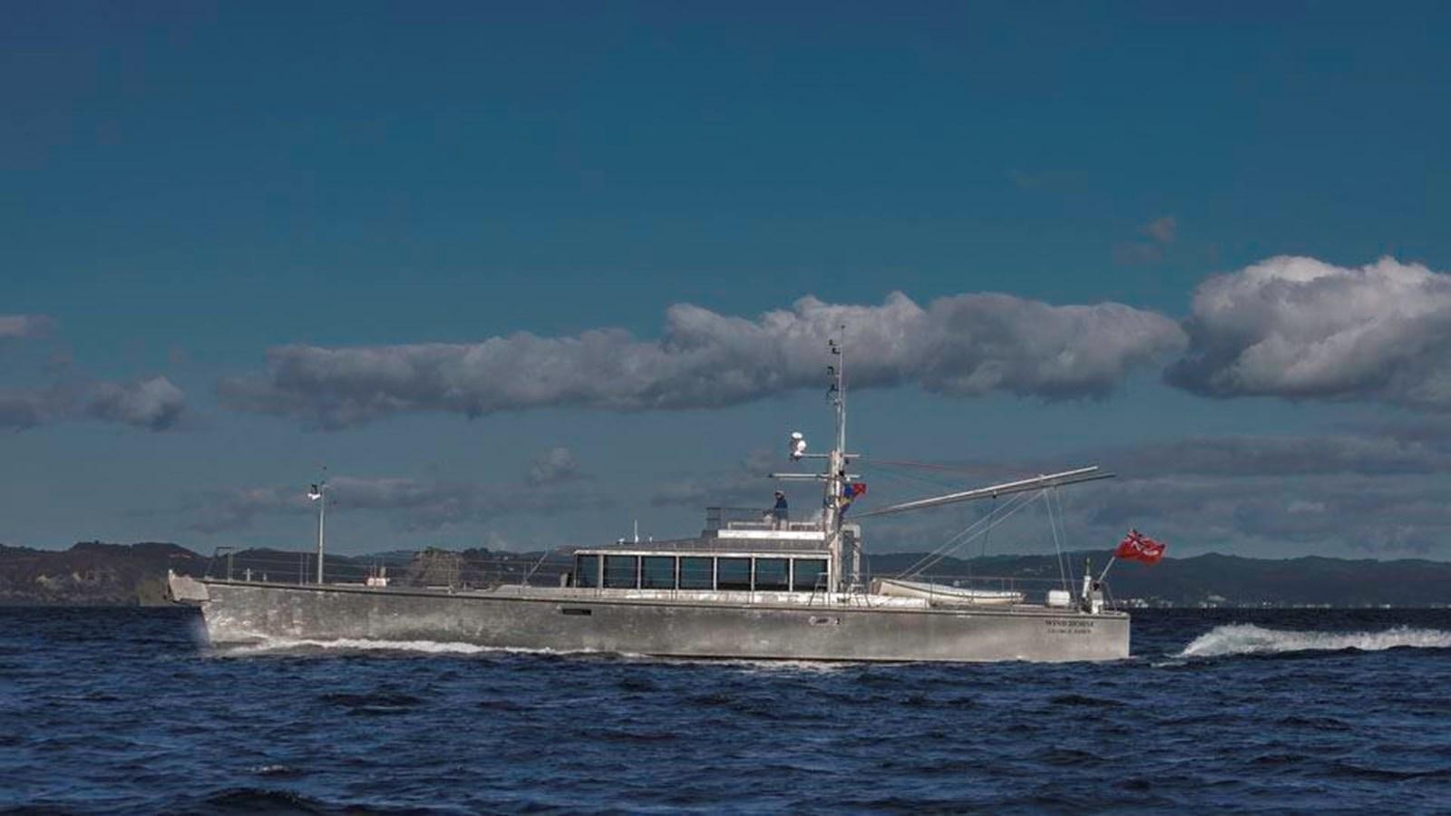 a boat on the water aboard WIND HORSE Yacht for Sale