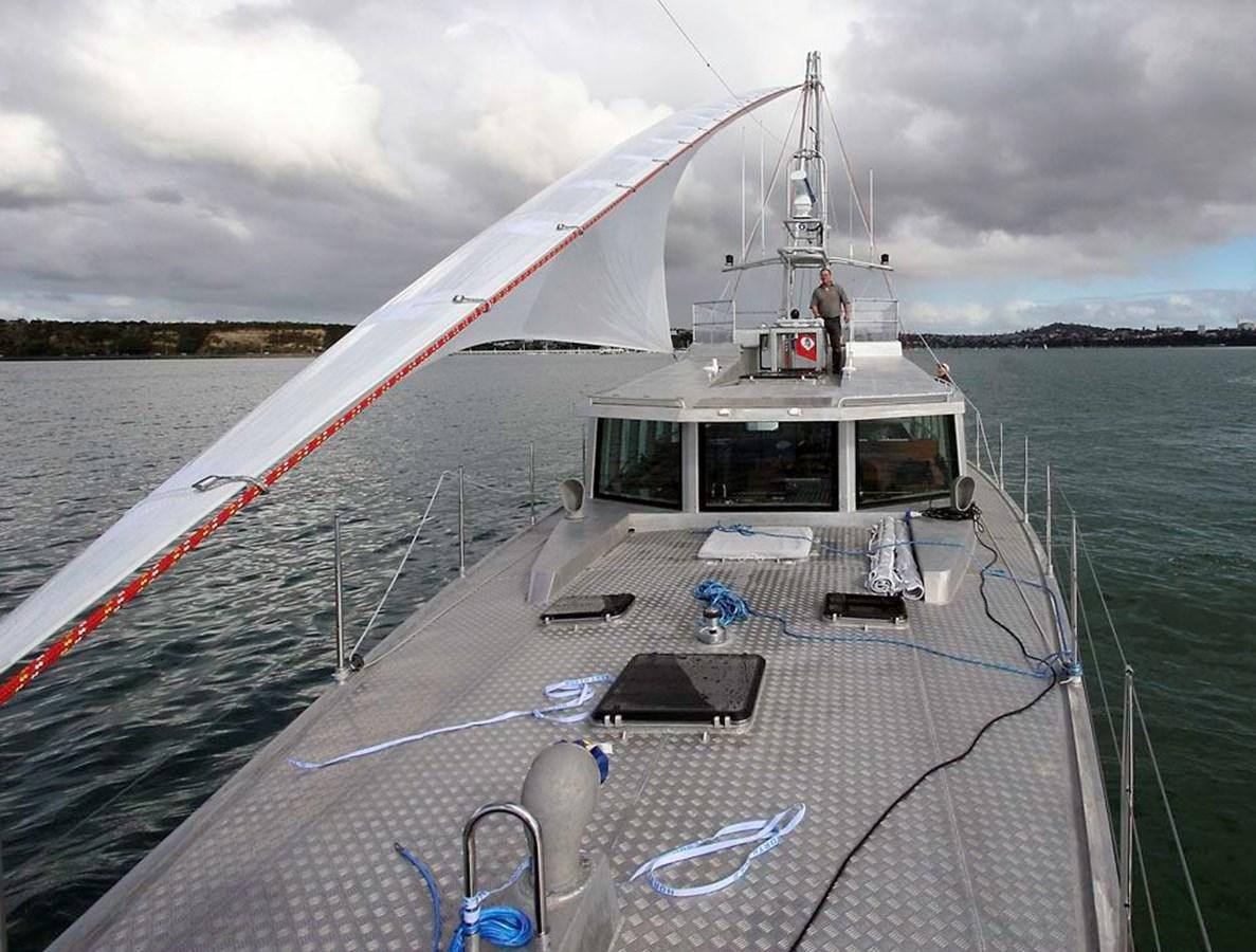 a boat on the water aboard WIND HORSE Yacht for Sale