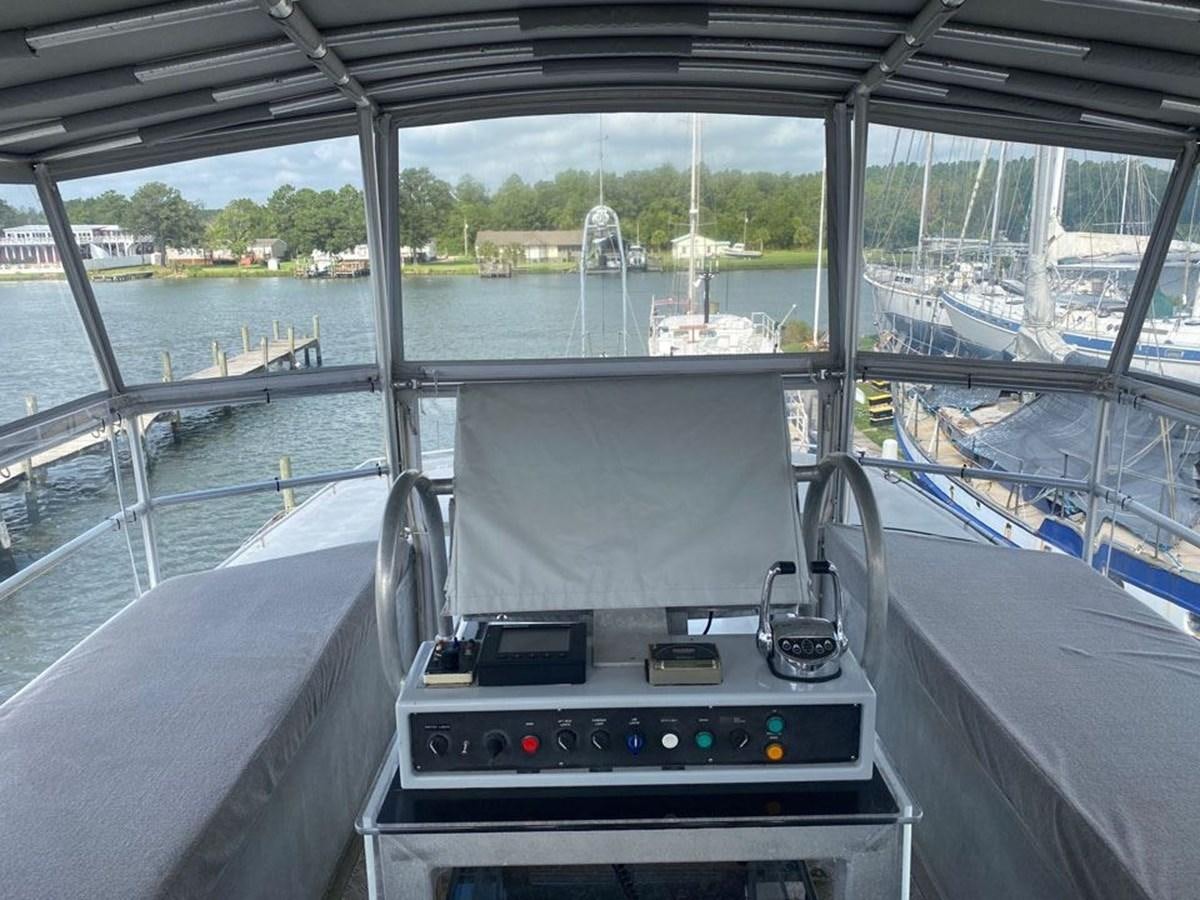 the inside of a boat aboard WIND HORSE Yacht for Sale