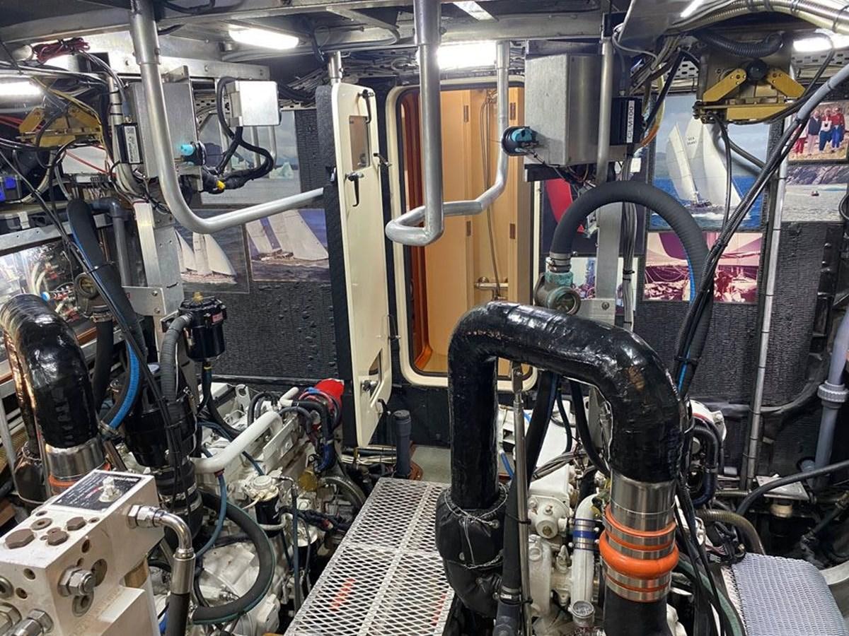 a room full of various machines aboard WIND HORSE Yacht for Sale