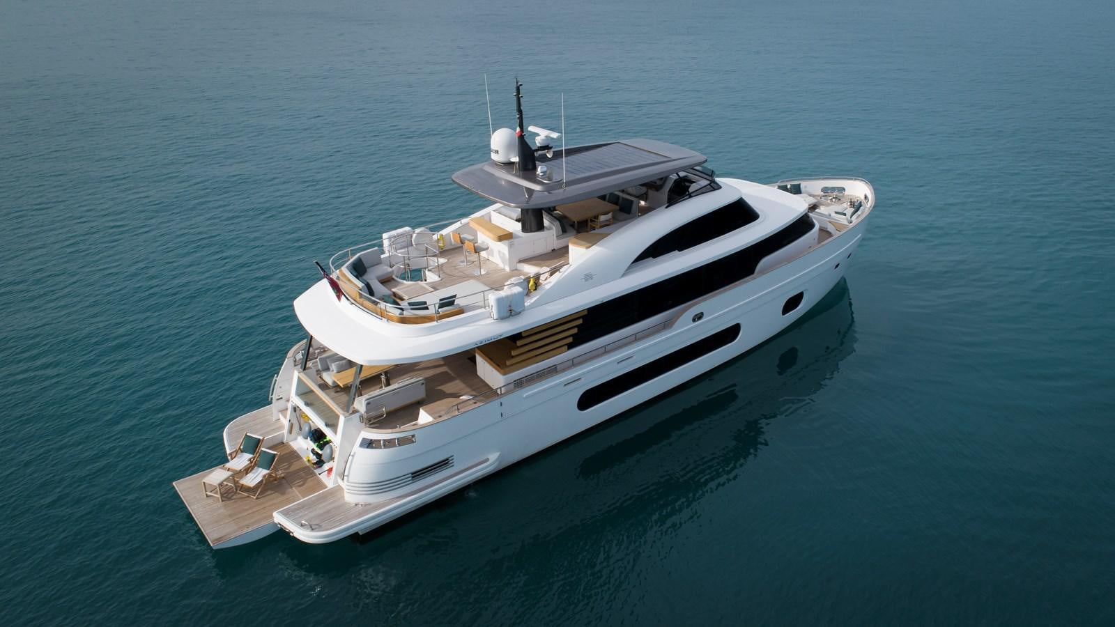 a boat on the water aboard ANDALA Yacht for Sale