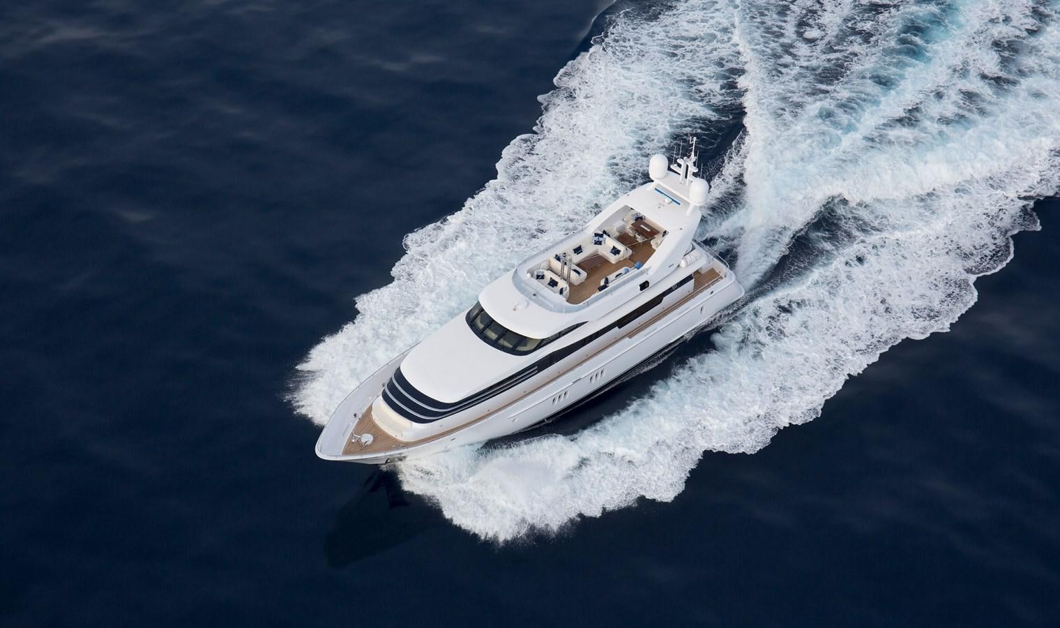 a boat on the water aboard LA MASCARADE Yacht for Sale