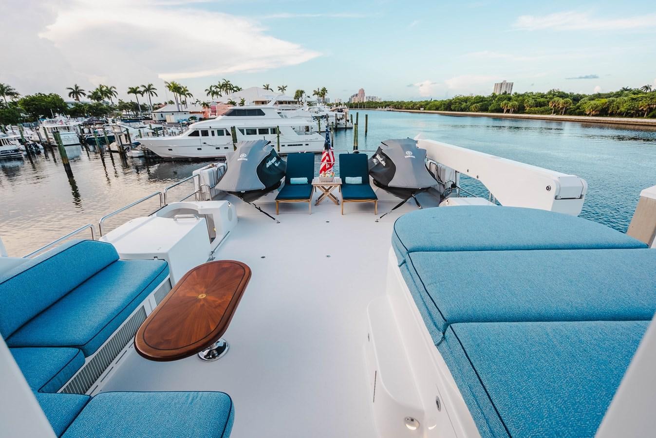 a boat on the water aboard LA LADY Yacht for Sale