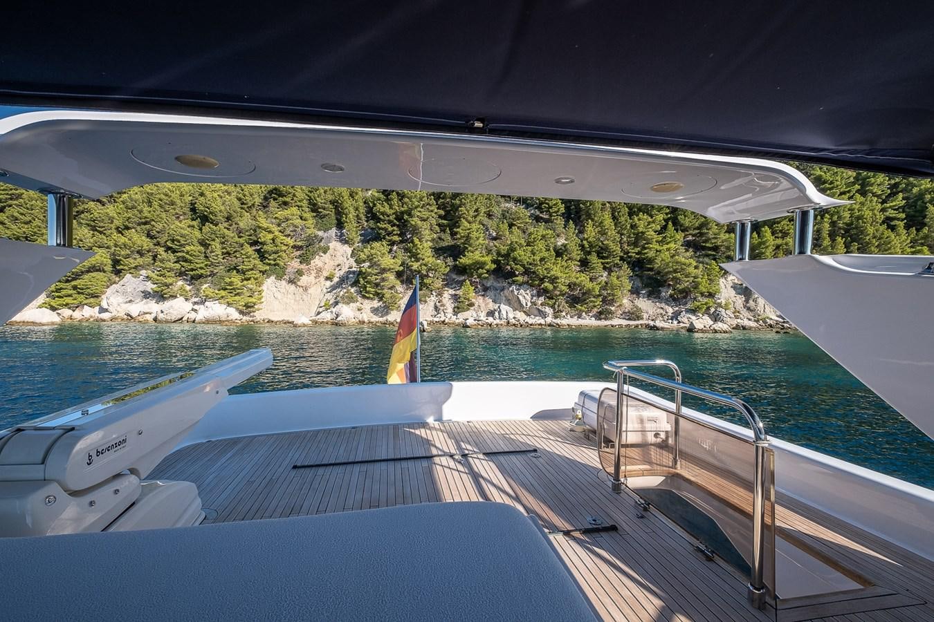 a boat on the water aboard LADY ADELHEID Yacht for Sale