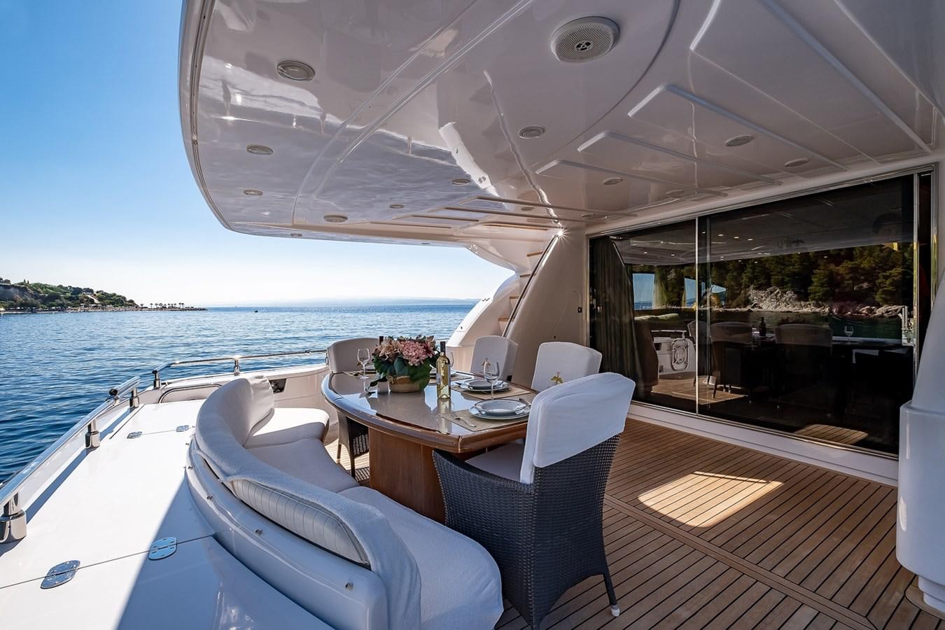 a boat on the water aboard LADY ADELHEID Yacht for Sale