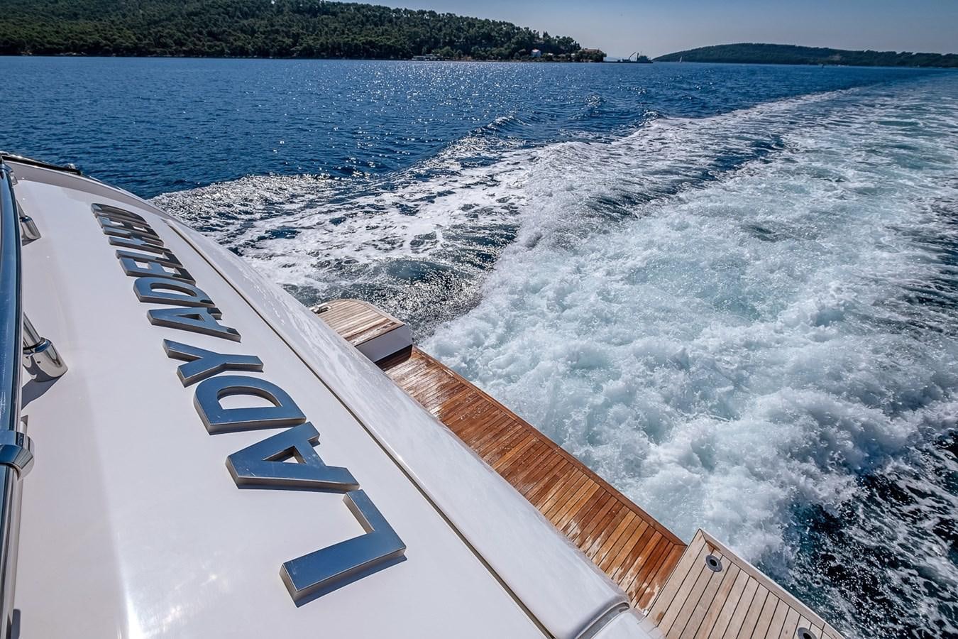 a boat on the water aboard LADY ADELHEID Yacht for Sale