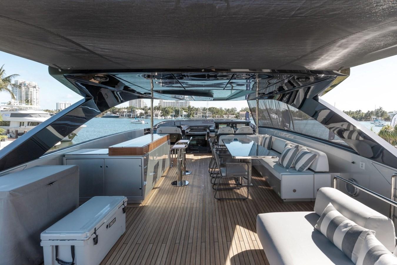 a boat on the water aboard BEYOND BEYOND Yacht for Sale