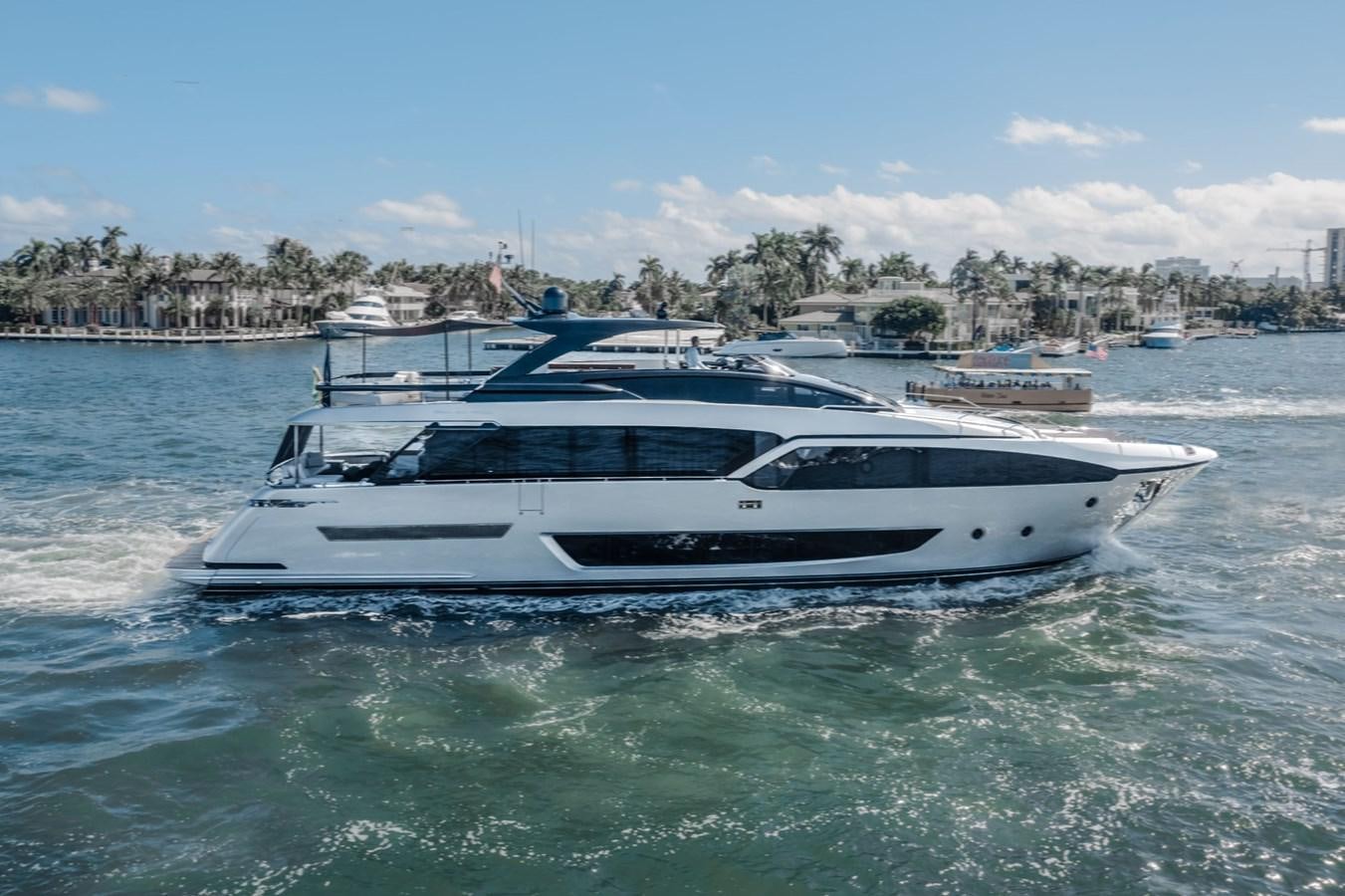 a boat in the water aboard BEYOND BEYOND Yacht for Sale
