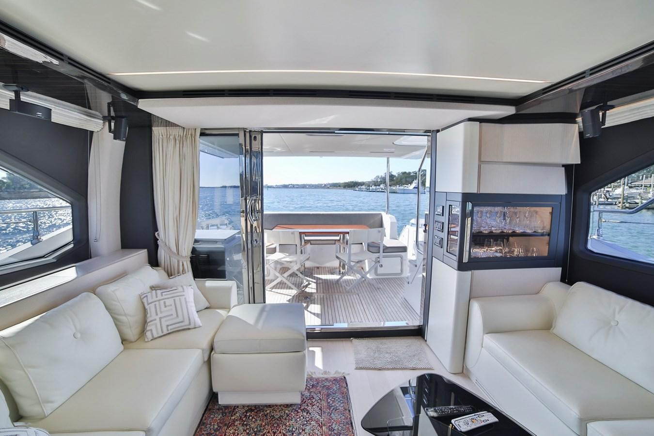 a boat with a view of the ocean aboard SIRONA JOANNAH Yacht for Sale