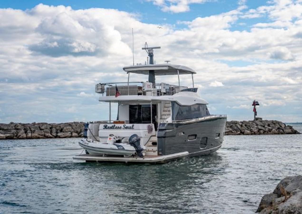 a boat in the water aboard 2016 AZIMUT MAGELLANO 66 Yacht for Sale