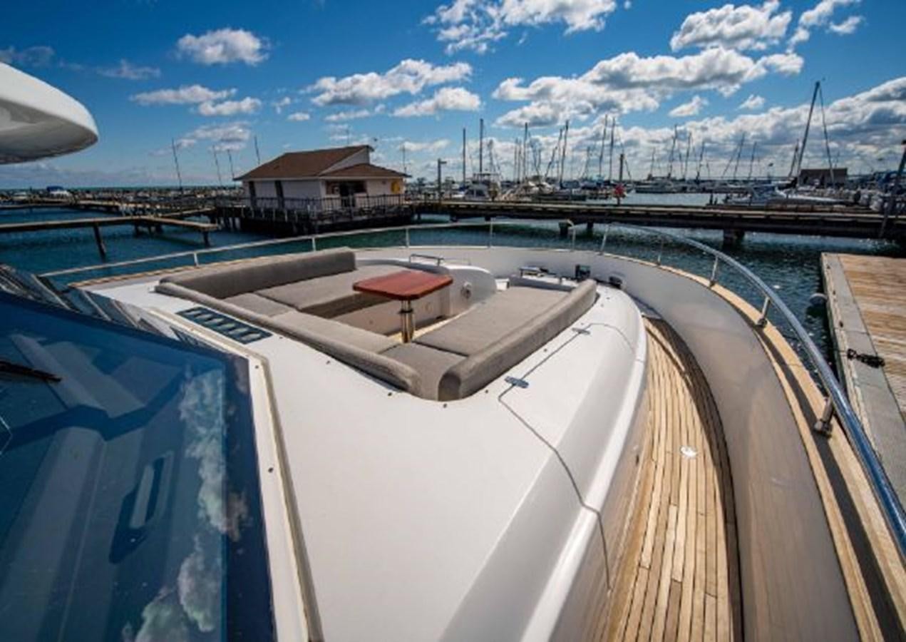a deck of a boat aboard 2016 AZIMUT MAGELLANO 66 Yacht for Sale