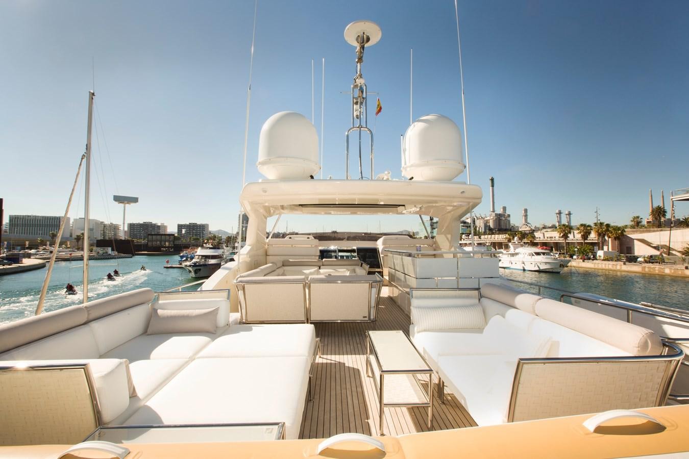 a boat in the water aboard SONNY II Yacht for Sale