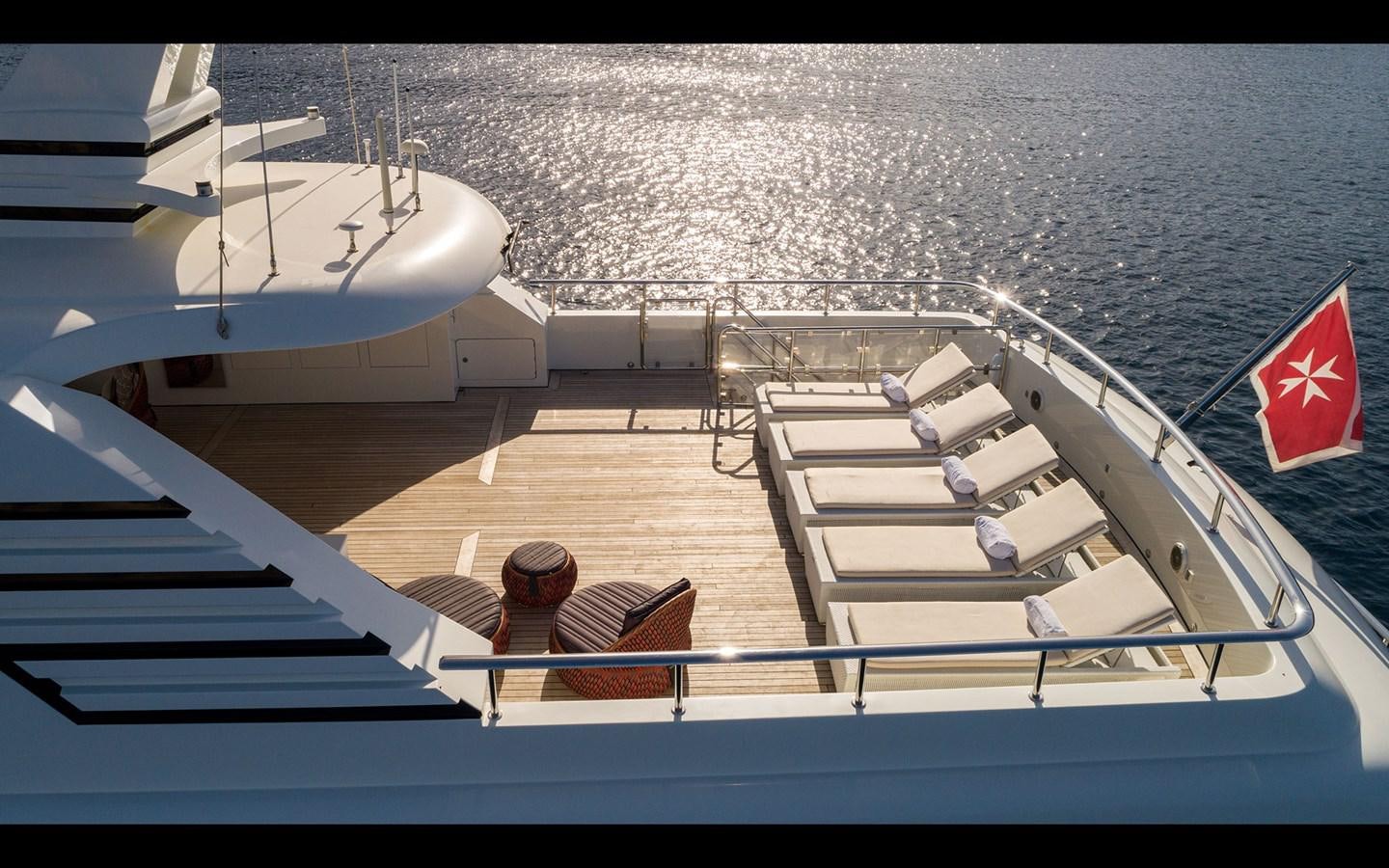 a boat on the water aboard MAXIMILIAN MMIV Yacht for Charter