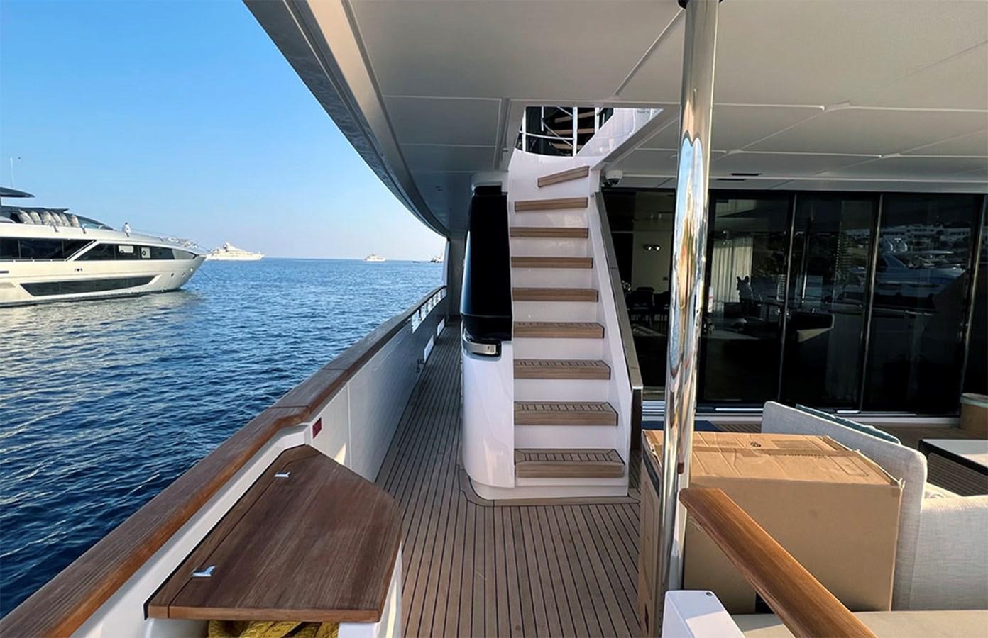 a boat on the water aboard CHECKMATE Yacht for Sale