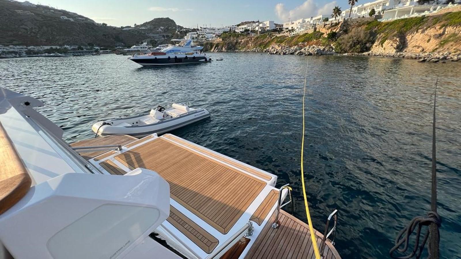 a boat on the water aboard CHECKMATE Yacht for Sale