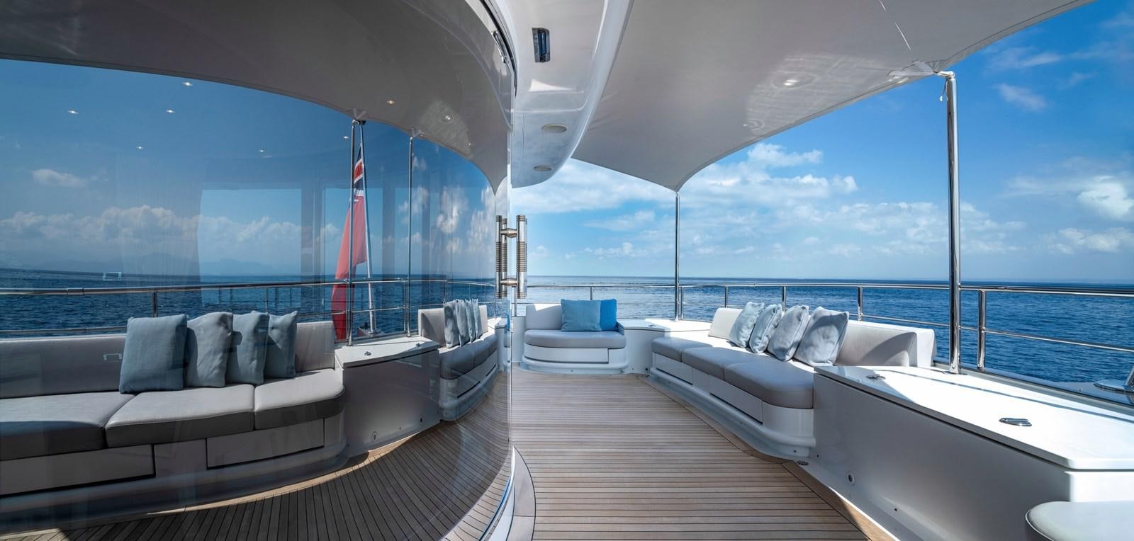 a boat on the water aboard ATLAS Yacht for Sale