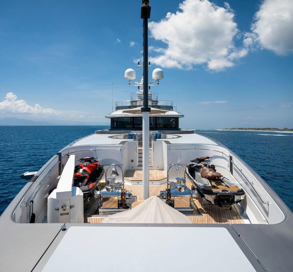 a boat on the water aboard ATLAS Yacht for Sale