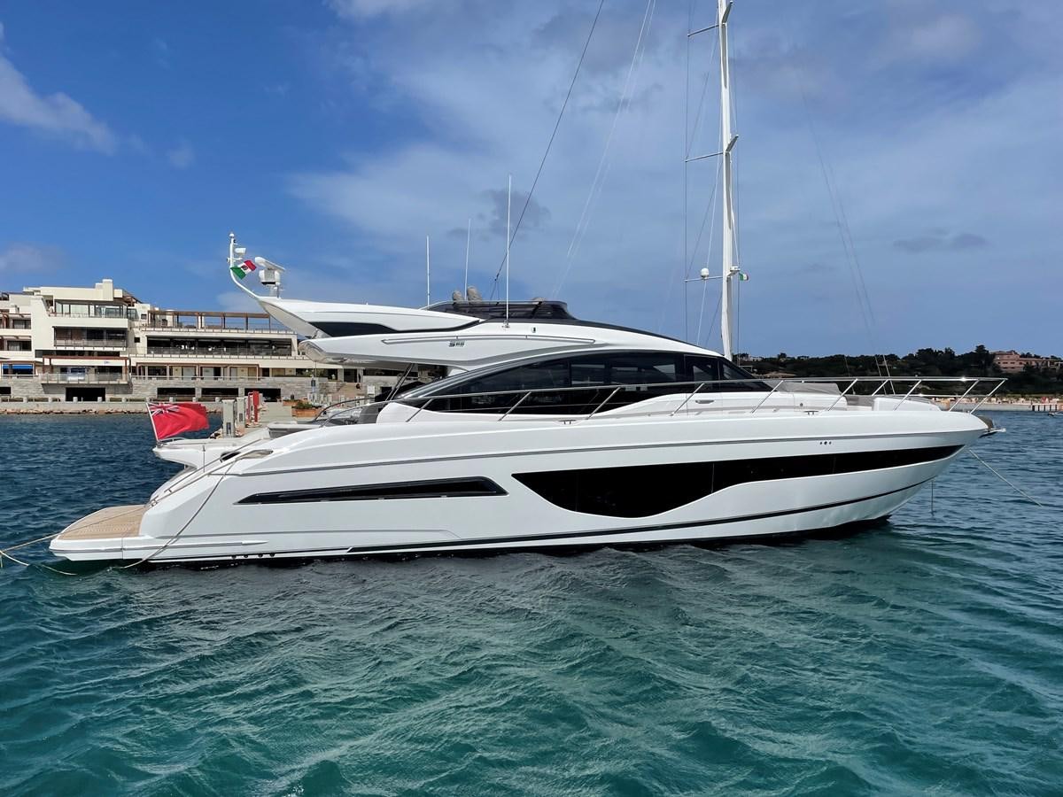 a white boat in the water aboard LESTO Yacht for Sale