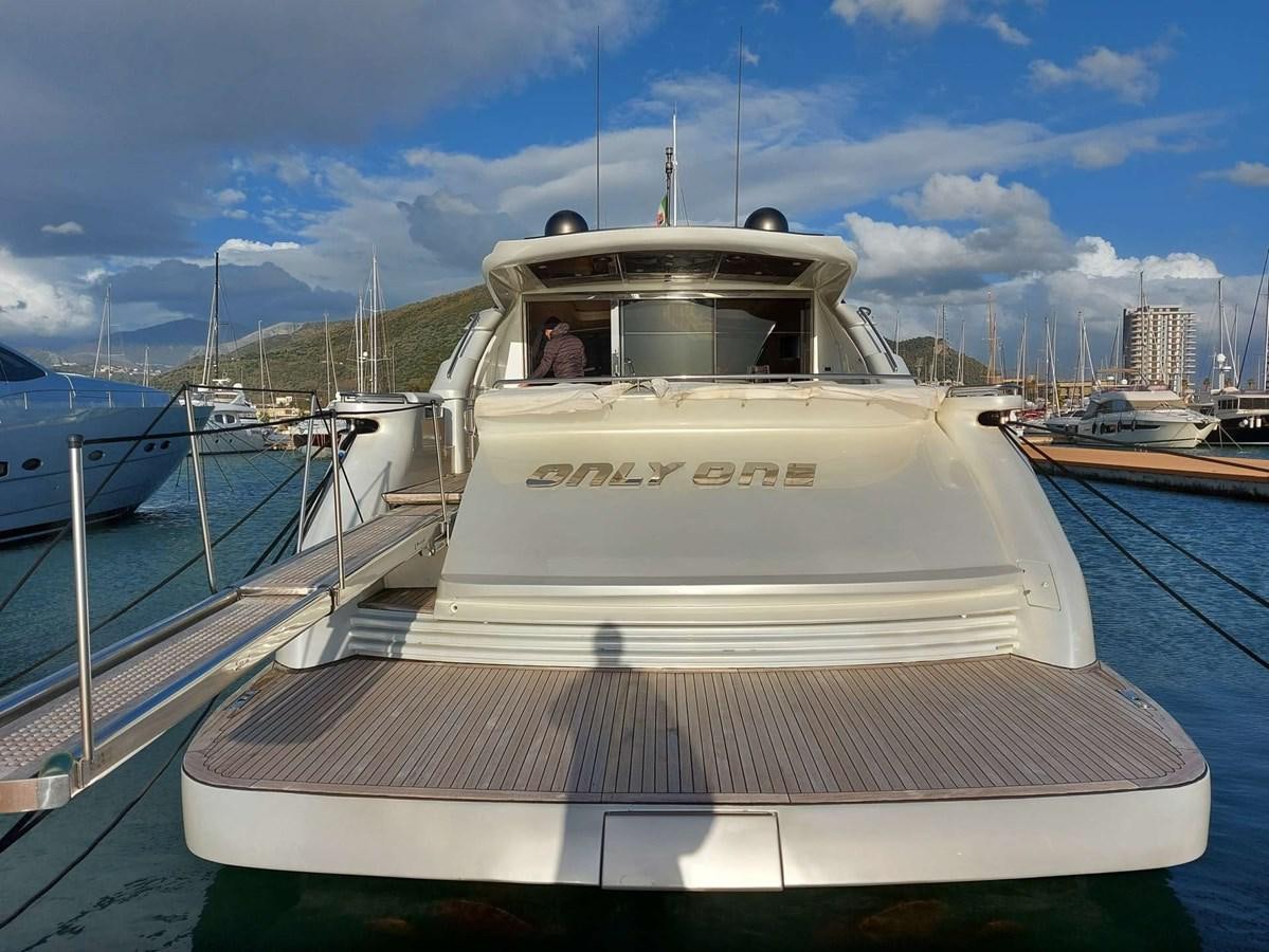 a boat in the water aboard ONLY ONE Yacht for Sale