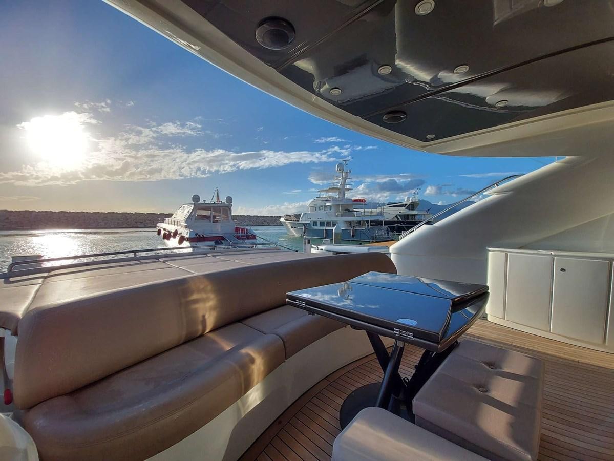 a boat on the water aboard ONLY ONE Yacht for Sale