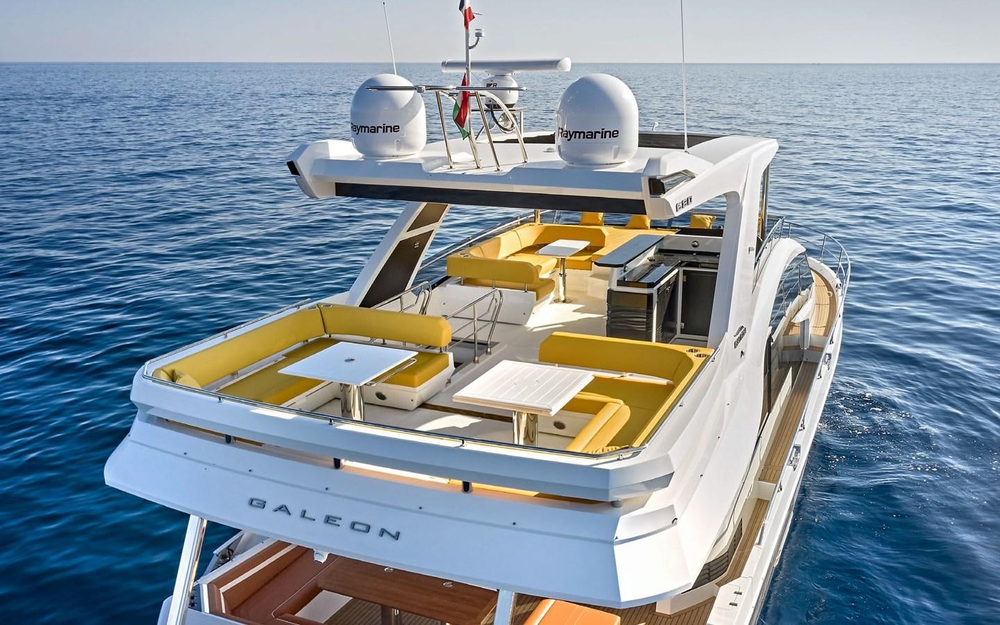 a boat on the water aboard SERENITY Yacht for Sale