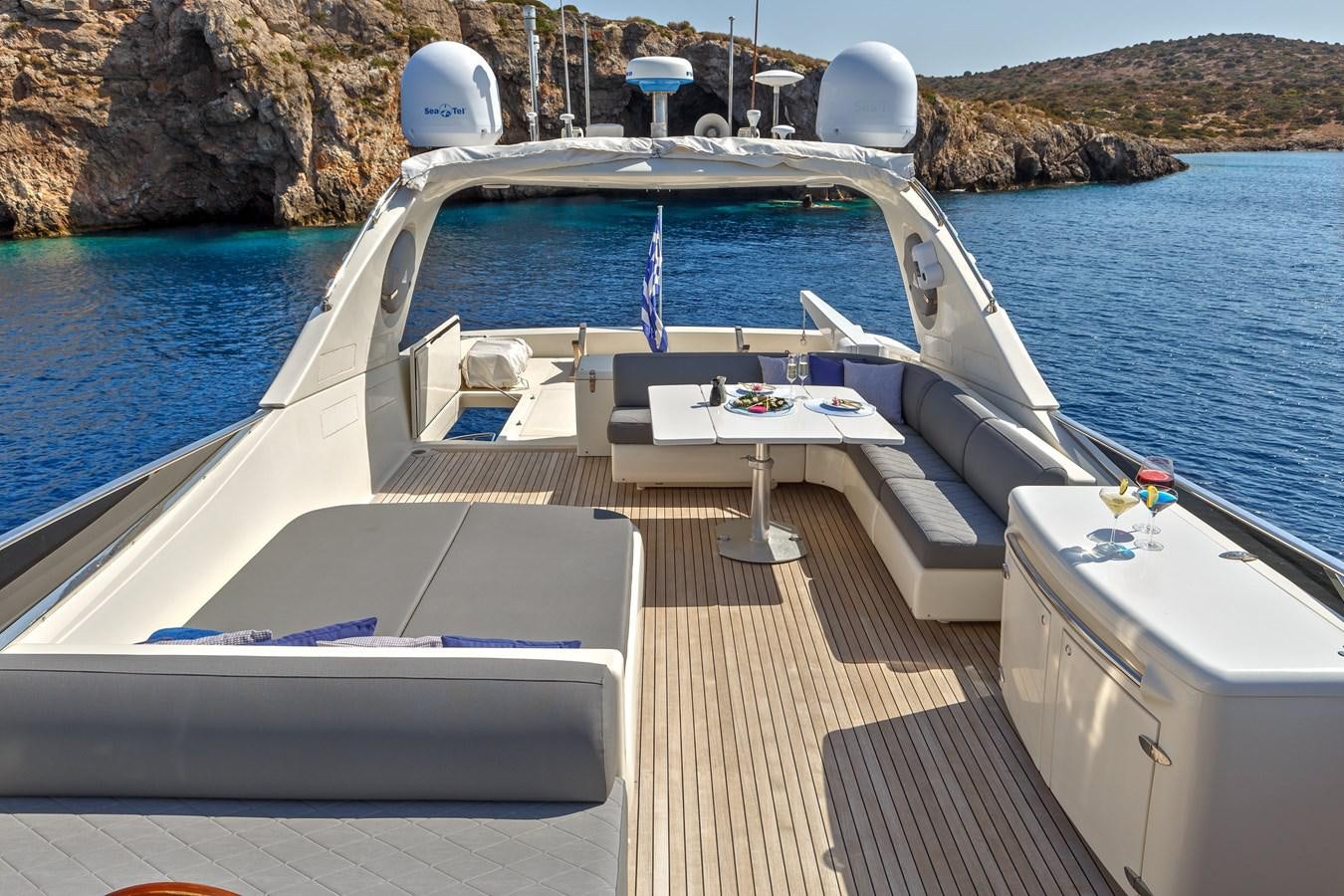 a boat on the water aboard VYNO Yacht for Sale