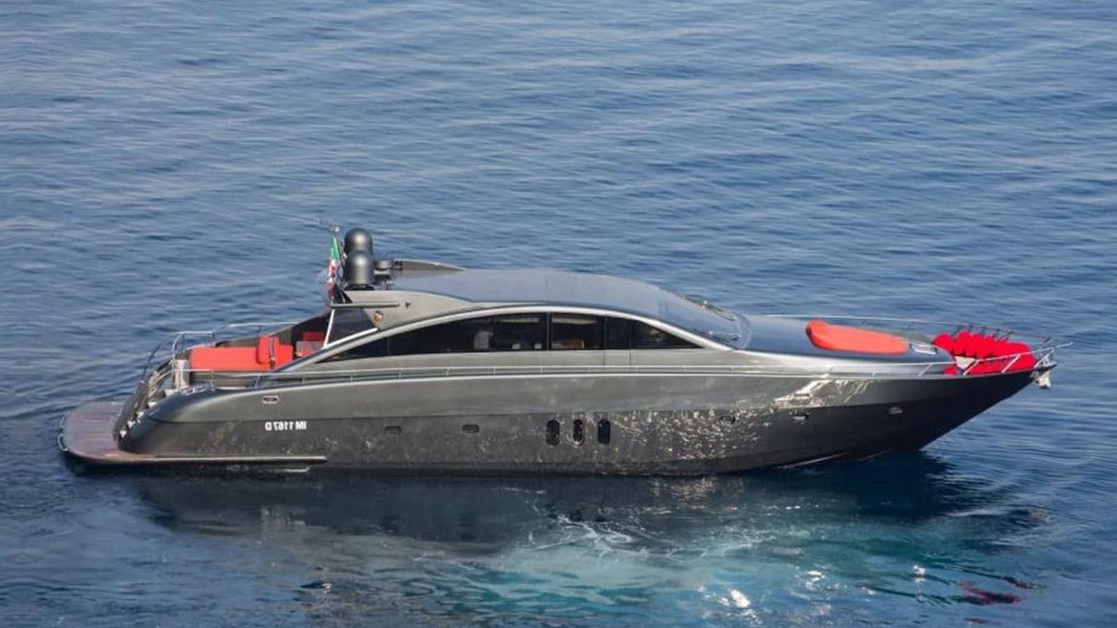 a boat in the water aboard FORZA 8 Yacht for Sale