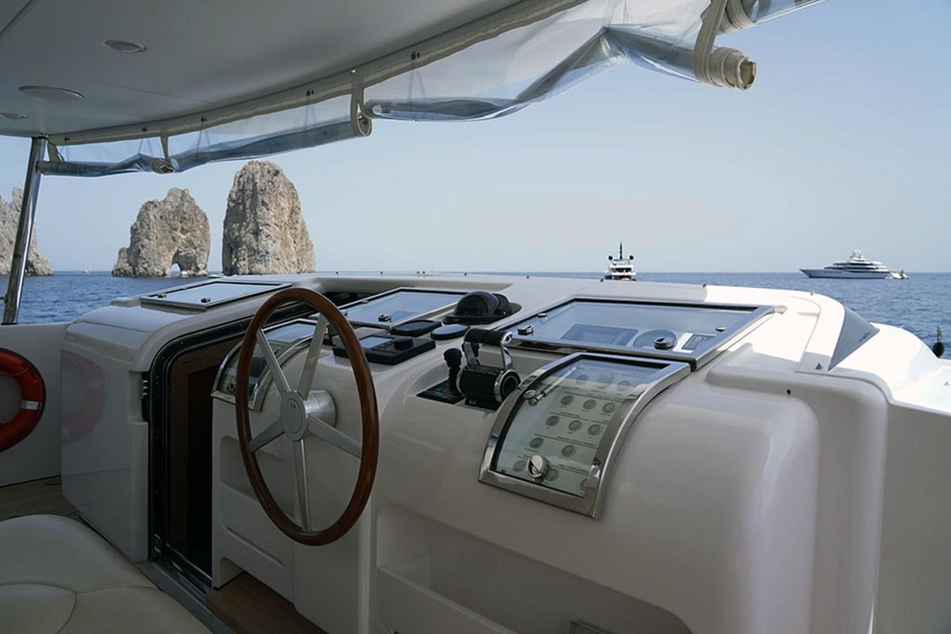 the inside of a boat aboard AKUA Yacht for Sale